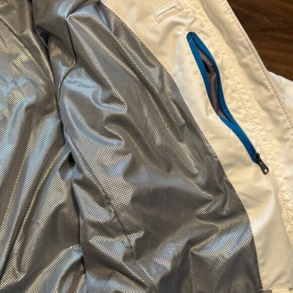 Columbia Lay D Down Jacket Women’s Medium White WL4047-494 Hooded Puffer Coat - Picture 14 of 16